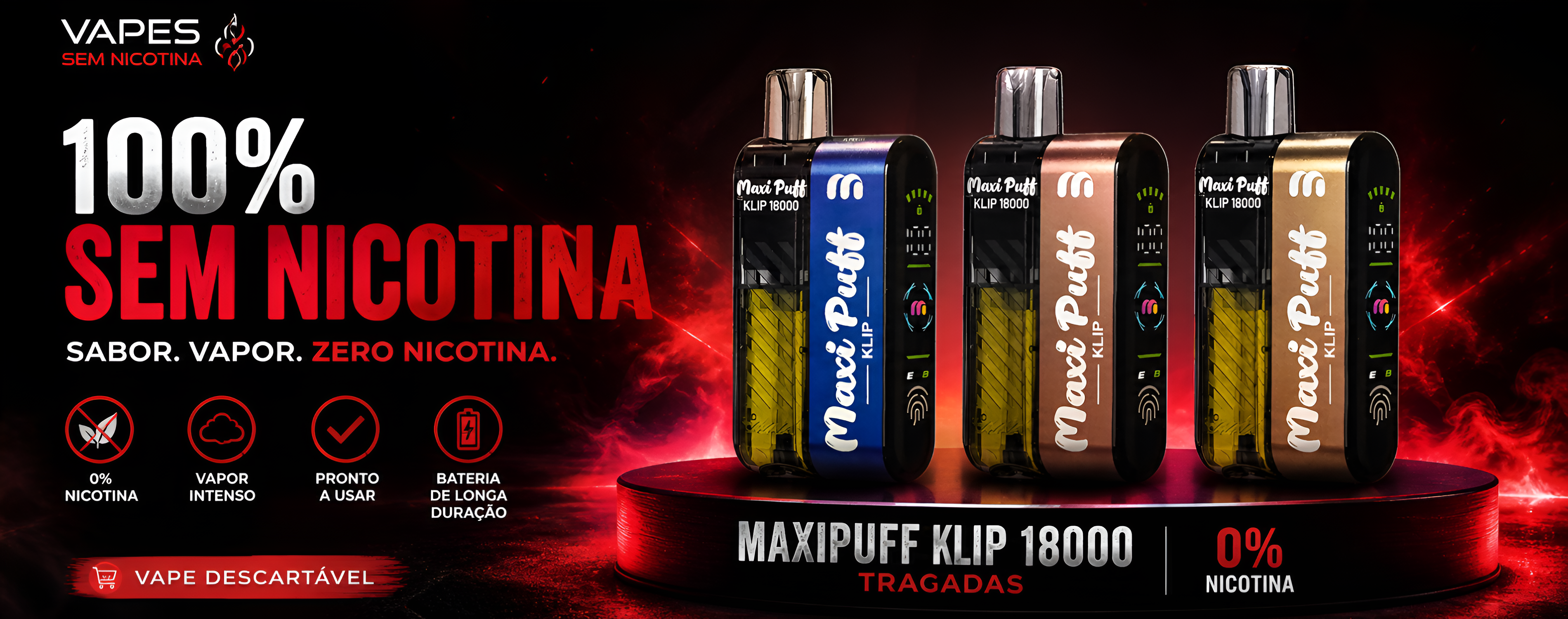 Maxipuff Puff Klip Sem Nicotina Banner