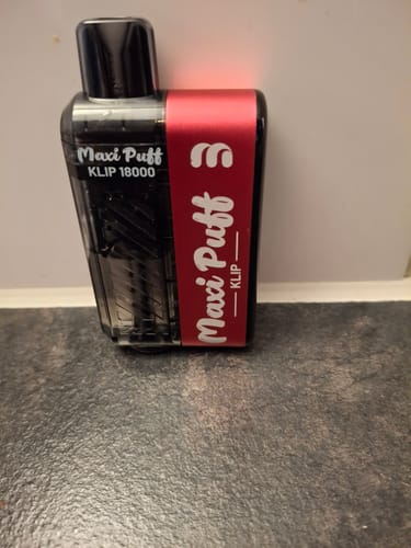 Maxi Puff Klip 18K 0 Nicotina Vanilla Classic Cigarro Eletronico